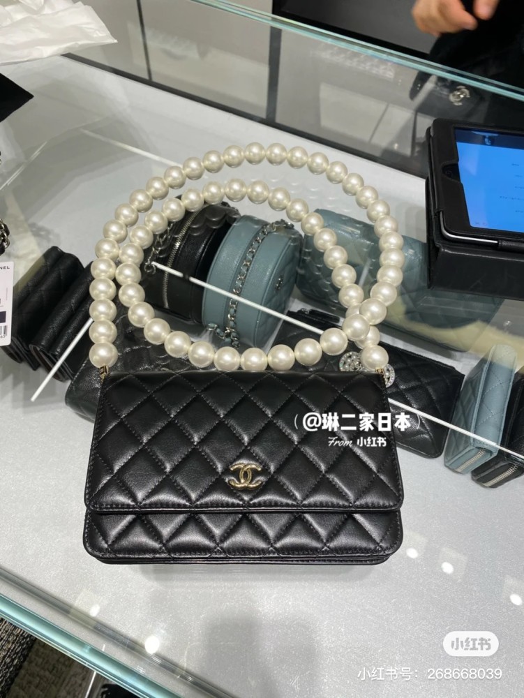 chanel2021春夏珍珠链条神仙包评测!