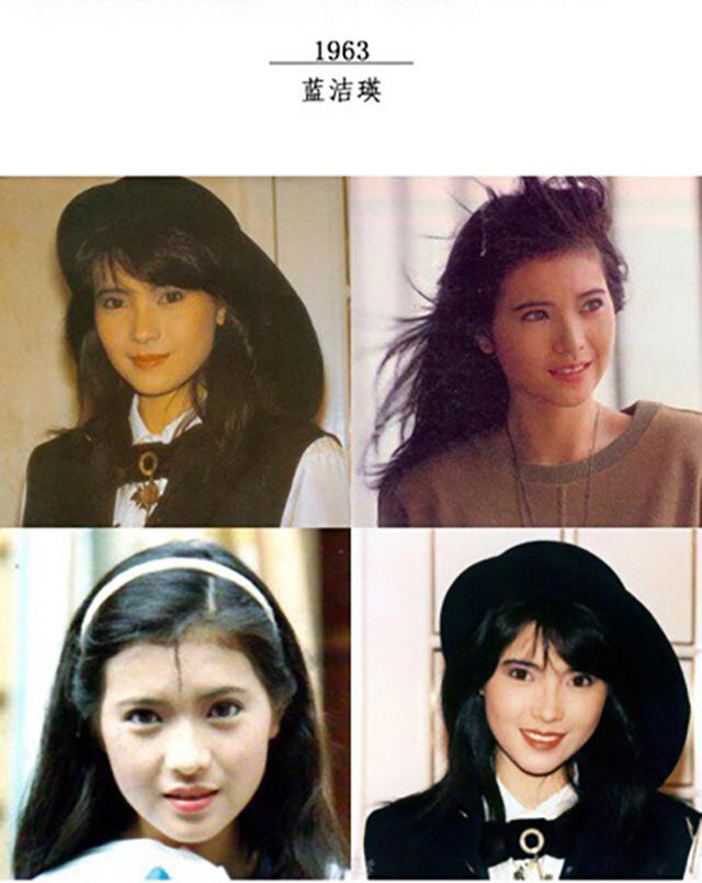 10位生于60年代的女星,无美颜和瘦脸滤镜的时光美人,带起港风妆