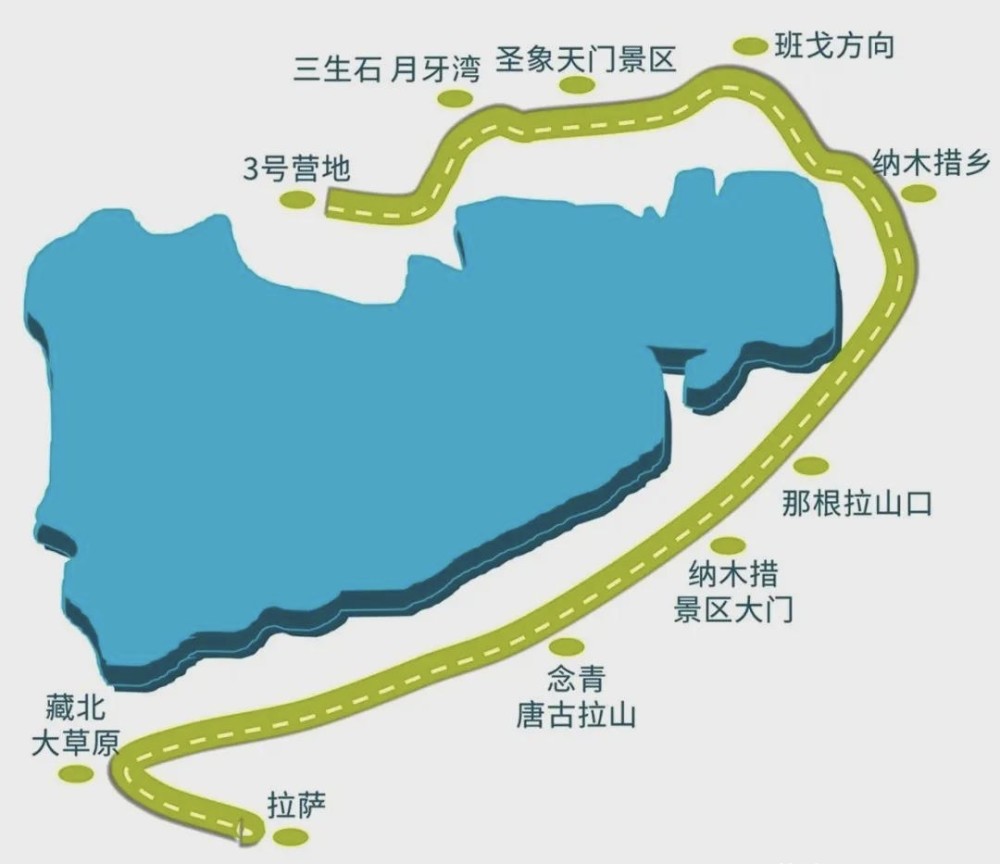 纳木错一年四季都有不同景色,冬季念青唐古拉山常常被冰雪覆盖,人们很