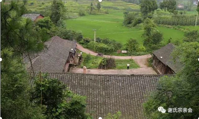 四川达州夏家坝村,有座雕刻精美的谢家花屋大院