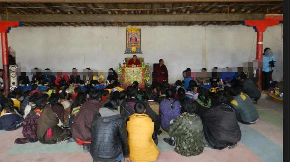 在国家重点整治气功时,王兴夫想尽办法在甘孜州石渠县俄若寺拜当地一