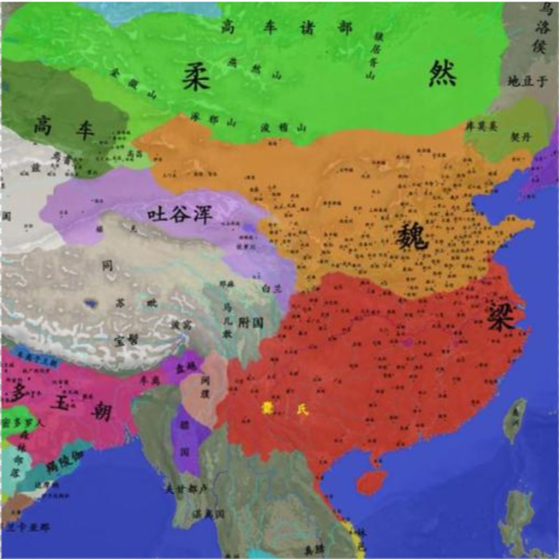 南北朝,看一看长达169年的南北对峙是如何形成的?