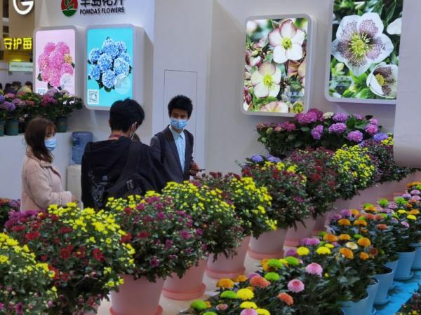 第23届中国国际花卉园艺展览会上海开幕