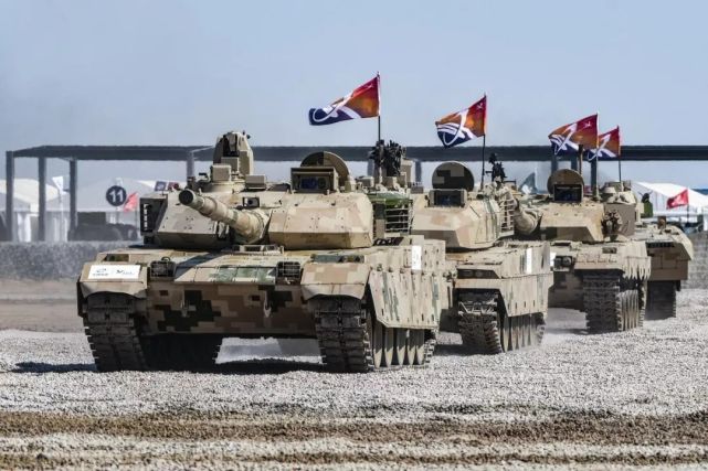 在"2019年阿布扎比国际防务展"上展示的一款重型步兵战车模型,代号vn