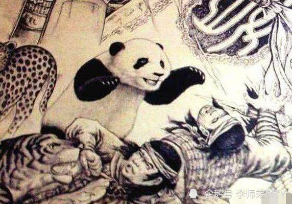 涿鹿之战蚩尤真的骑着大熊猫作战所谓的食铁兽战斗力究竟有多强