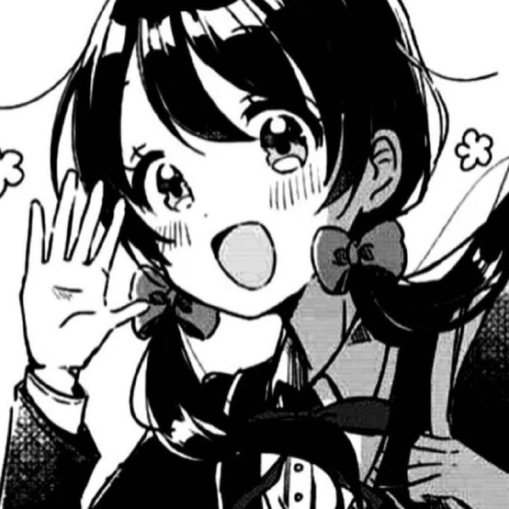 优质黑白漫画女头