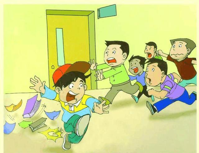 学生打闹嬉笑是本性.