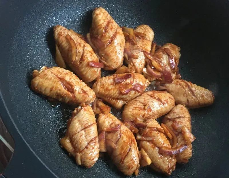 孜然香辣煎鸡翅