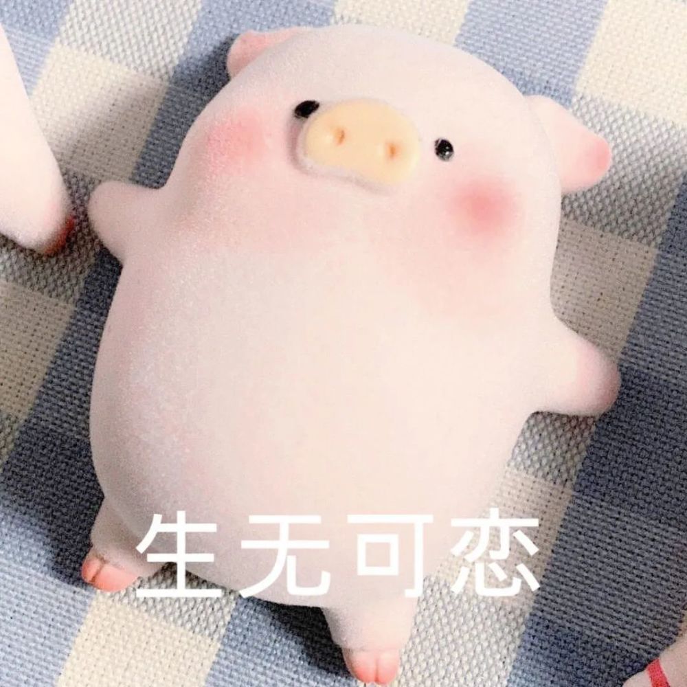 粉色小猪表情包胖胖的小粉猪表情包