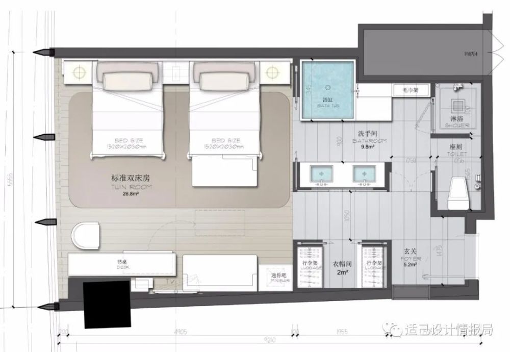 2021酒店-平面布置图-设计案例合集550张包含总统套房