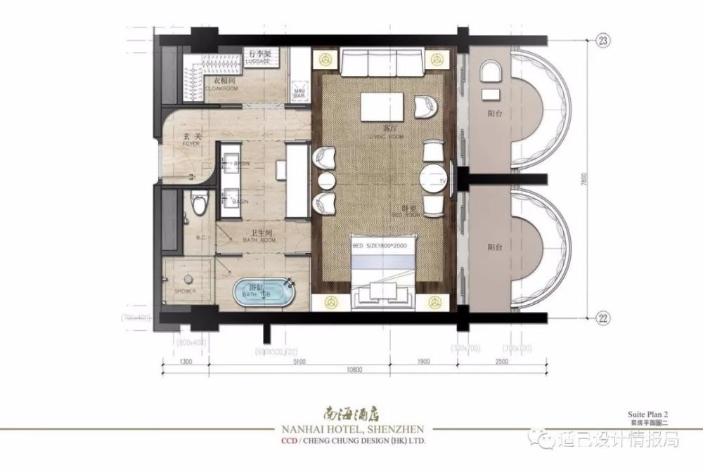 2021酒店-平面布置图-设计案例合集550张包含总统套房