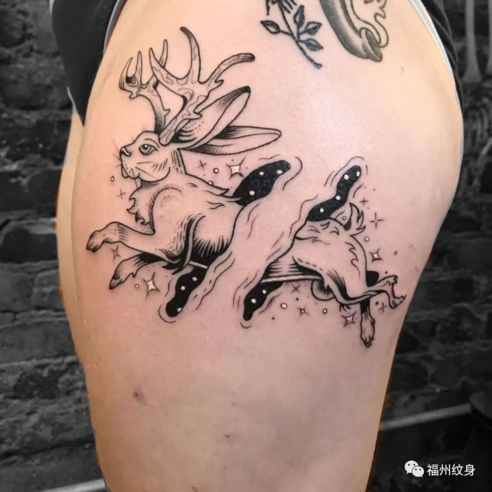 欧美纹身个性小图案