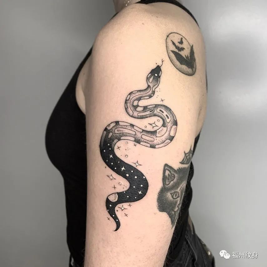 欧美纹身个性小图案