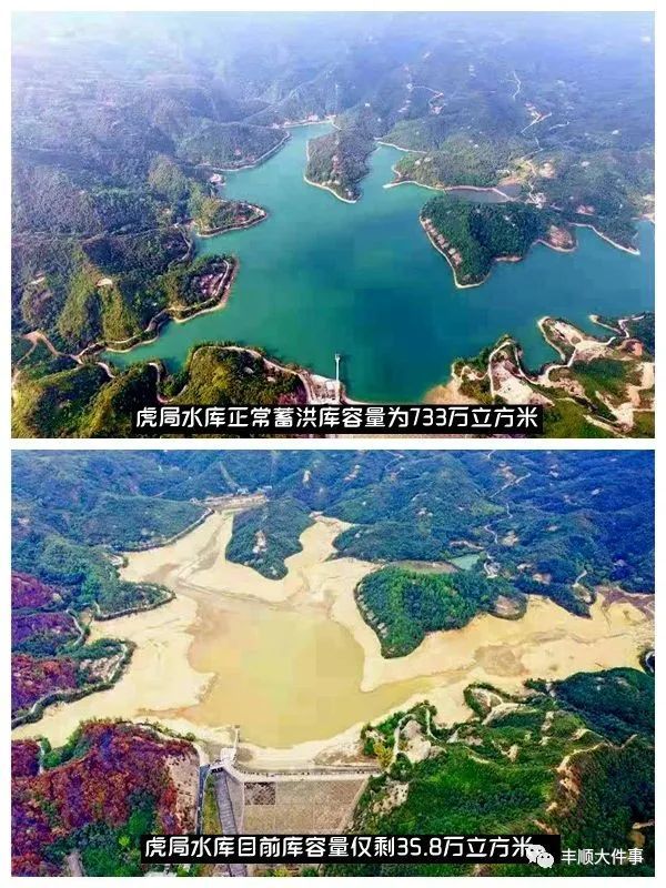 丰顺城区现已停止从虎局水库取水,启用备用水源,改从