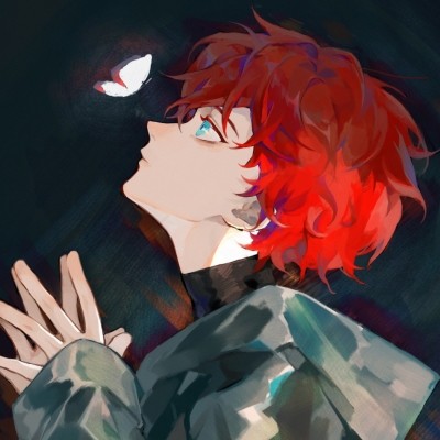 花美少年二次元超酷男头像