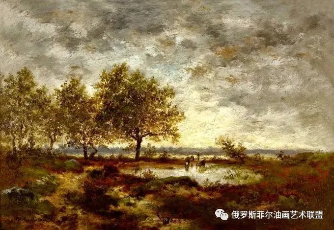 他的油画作品被拒于主流画派长达10年,笔下风景宏伟庄严!