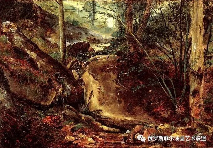 他的油画作品被拒于主流画派长达10年,笔下风景宏伟庄严!