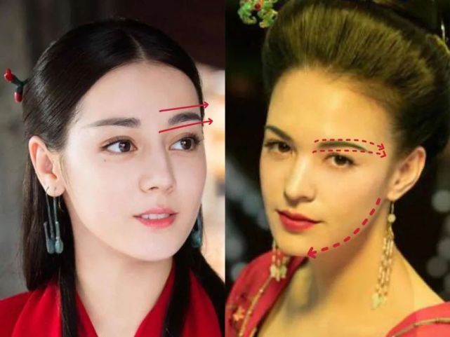 同样是少数混血颜,热依扎古装现代毫不违和,热巴却组