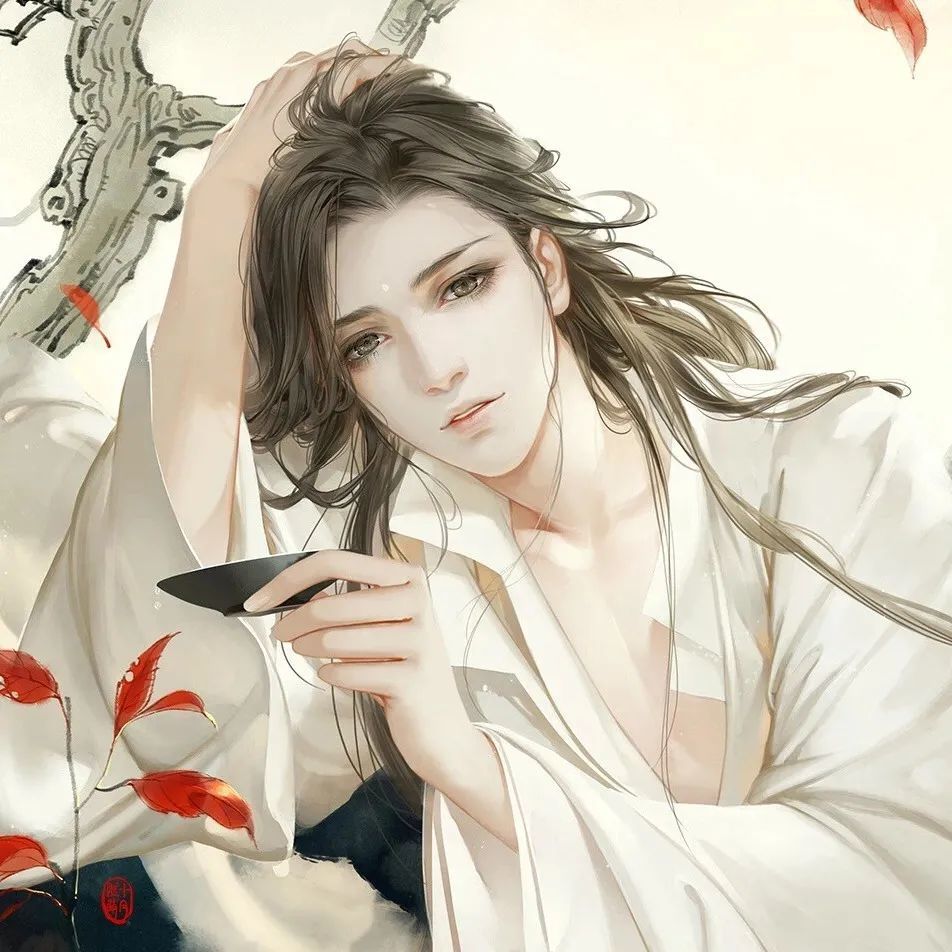 意境古风男生头像 听闻银铃笑 绕耳两三年