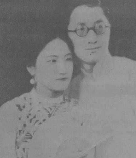 6张陆小曼和徐志摩的合影,图2是两人婚纱照,图6陆小曼笑得好甜