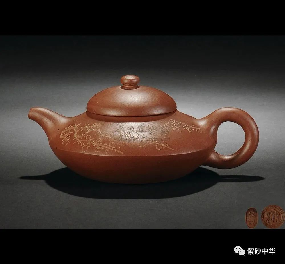 清道光 邵权寅 合欢壶