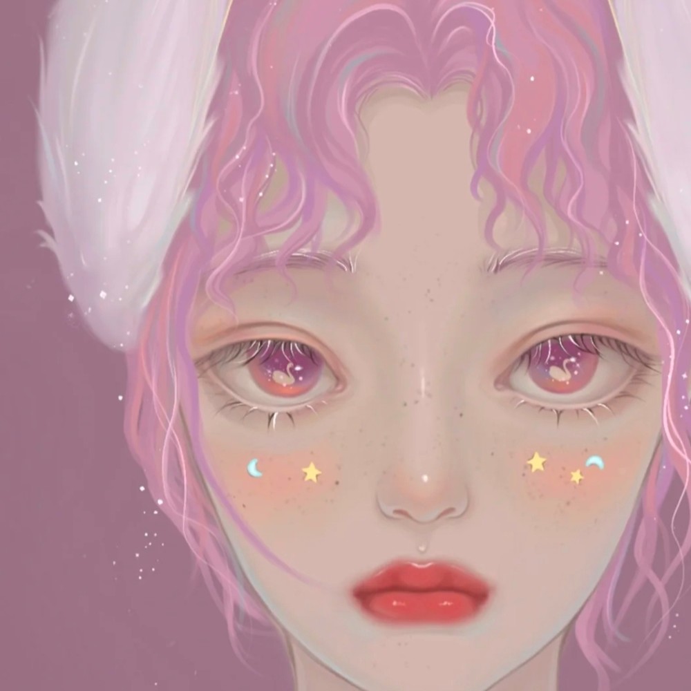 绝美珍藏版插画头像壁纸美图·少女心爆棚·神仙画风