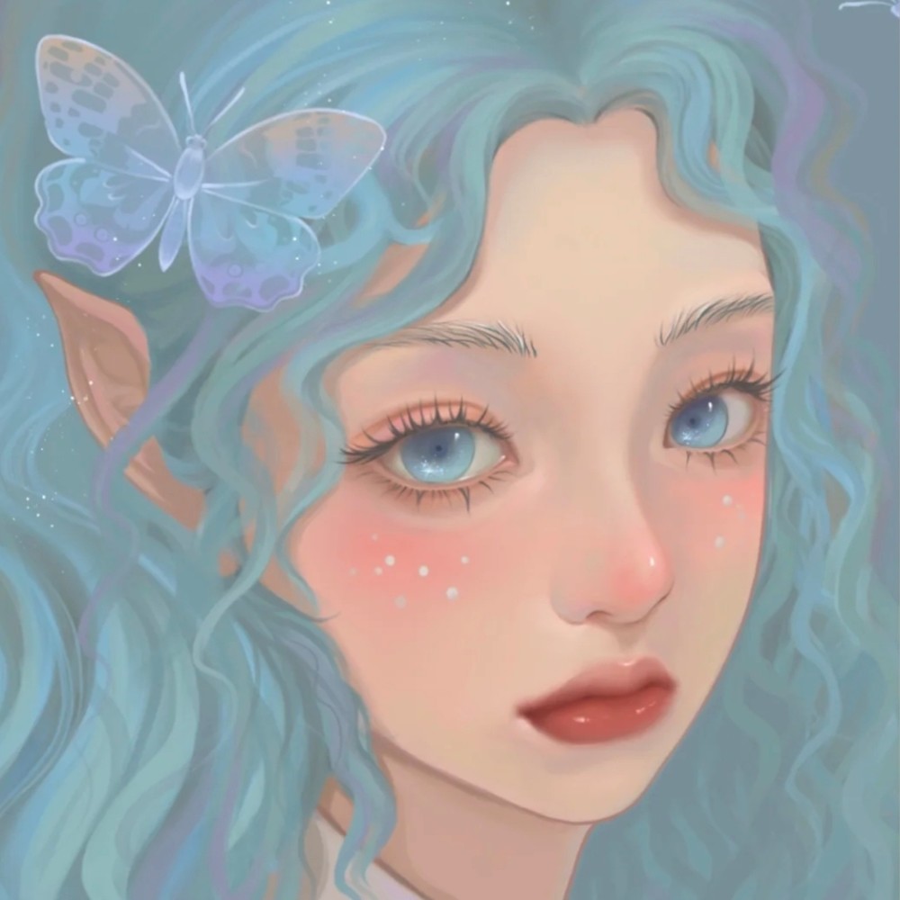 绝美珍藏版插画头像壁纸美图·少女心爆棚·神仙画风