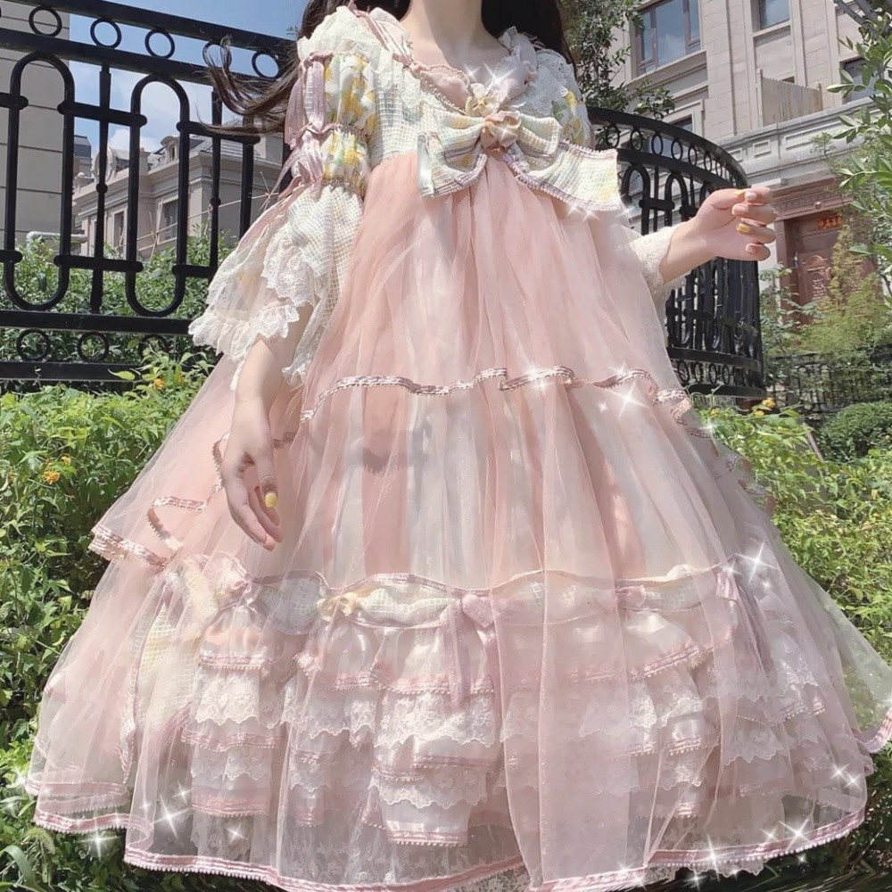 lolita·部位女头·洛丽塔·萝莉裙·背景图