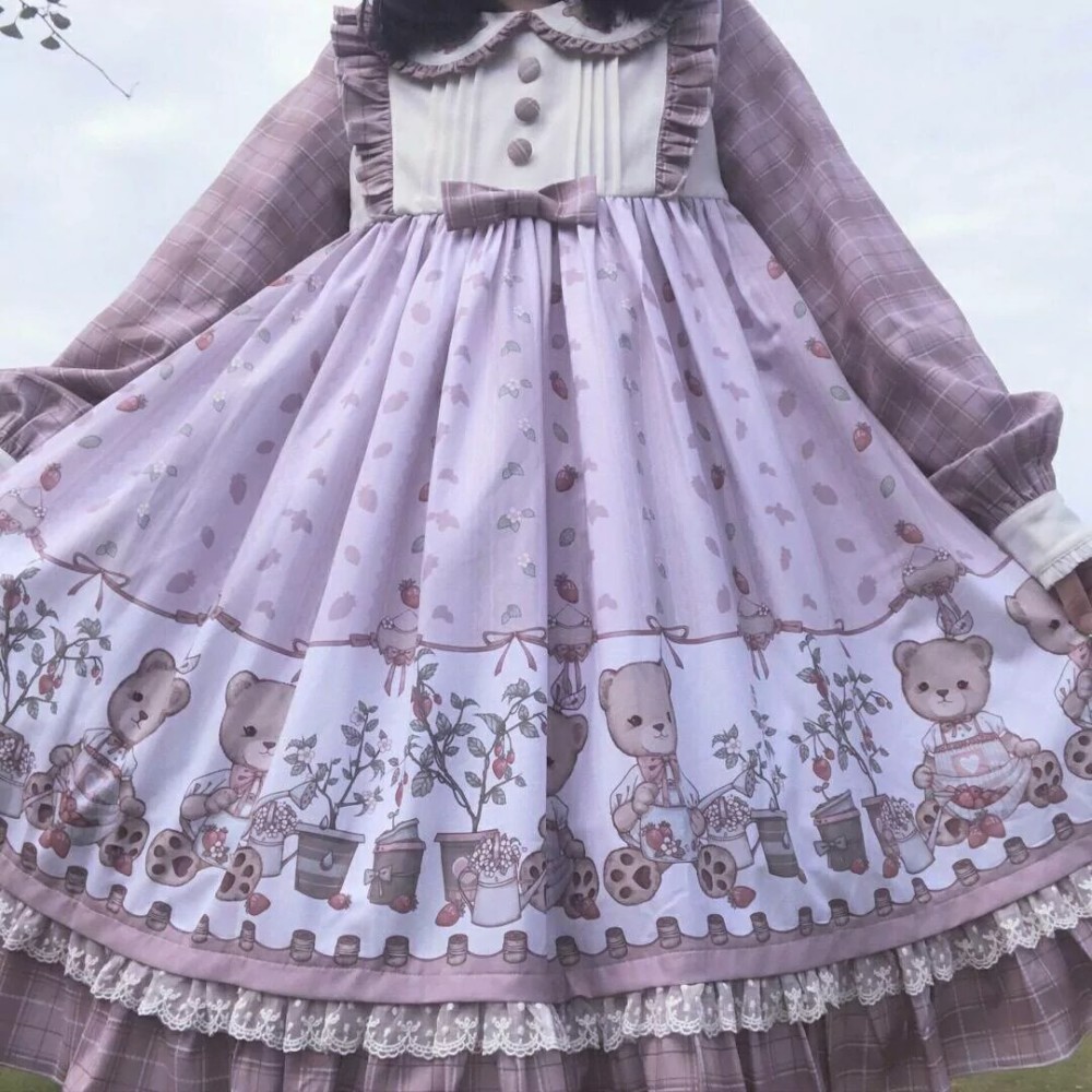 lolita·部位女头·洛丽塔·萝莉裙·背景图
