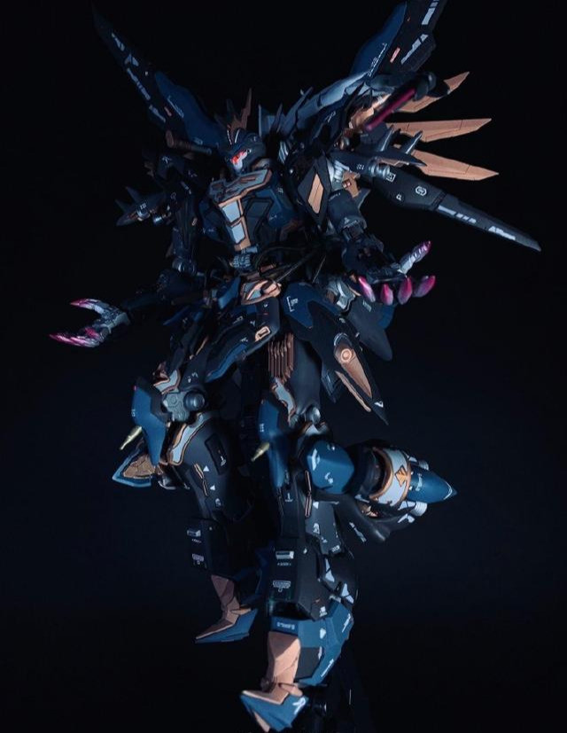 模玩控:兽爪,长尾巴,"魔王"新安洲高达模型