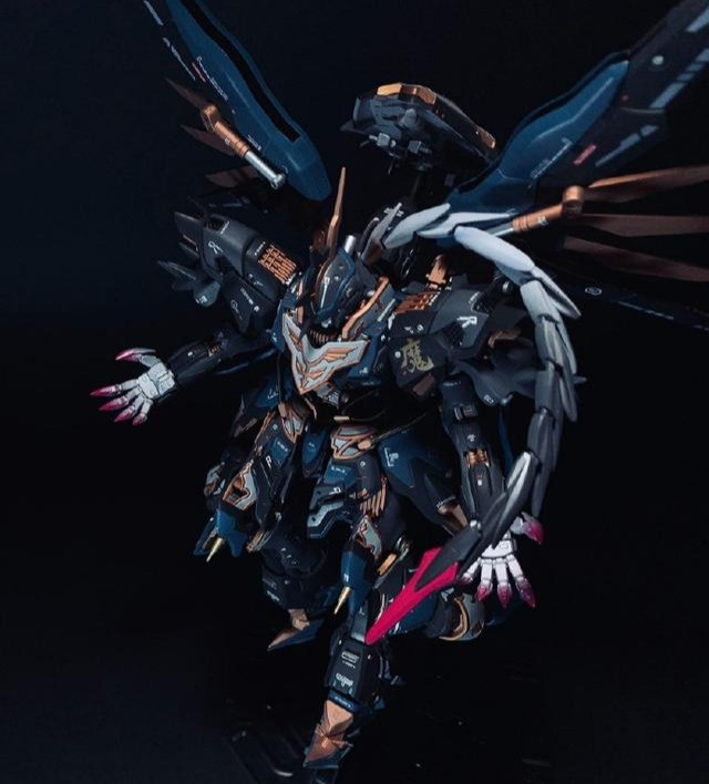 模玩控:兽爪,长尾巴,"魔王"新安洲高达模型