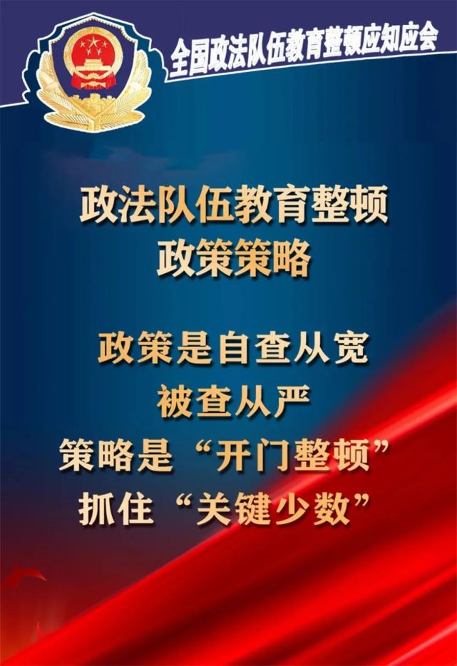 教育整顿|全国政法队伍教育整顿应知应会(三十九)