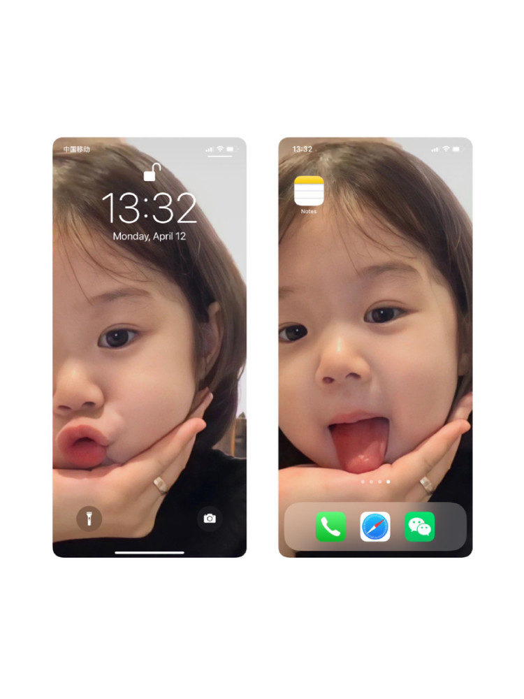 萌娃壁纸锁屏套图 太可爱了吧