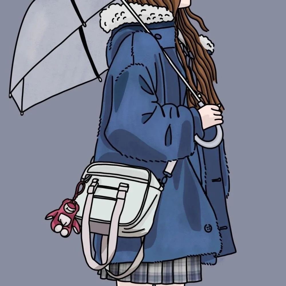 jk制服女生动漫头像