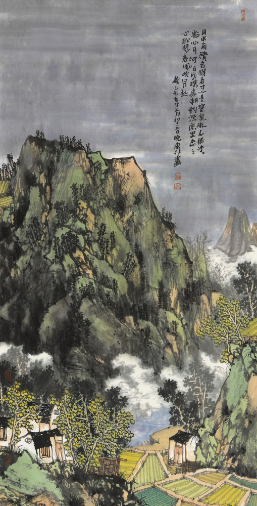 绘如意:"心外无法"中国画名家展,任鸣,满威山水画作品欣赏