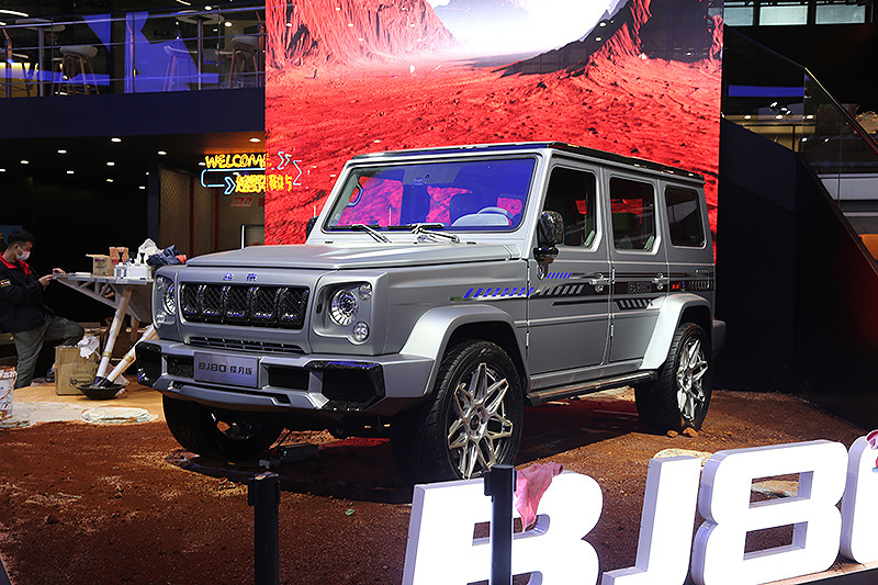上海车展探馆:同级最强越野 北京bj80探月版/bj40环塔