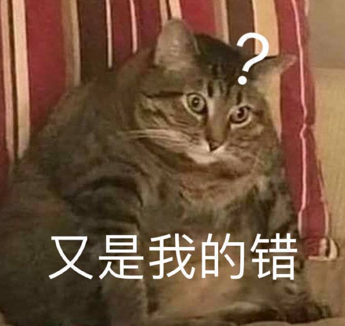 萌宠表情包:怎么又是我的错?