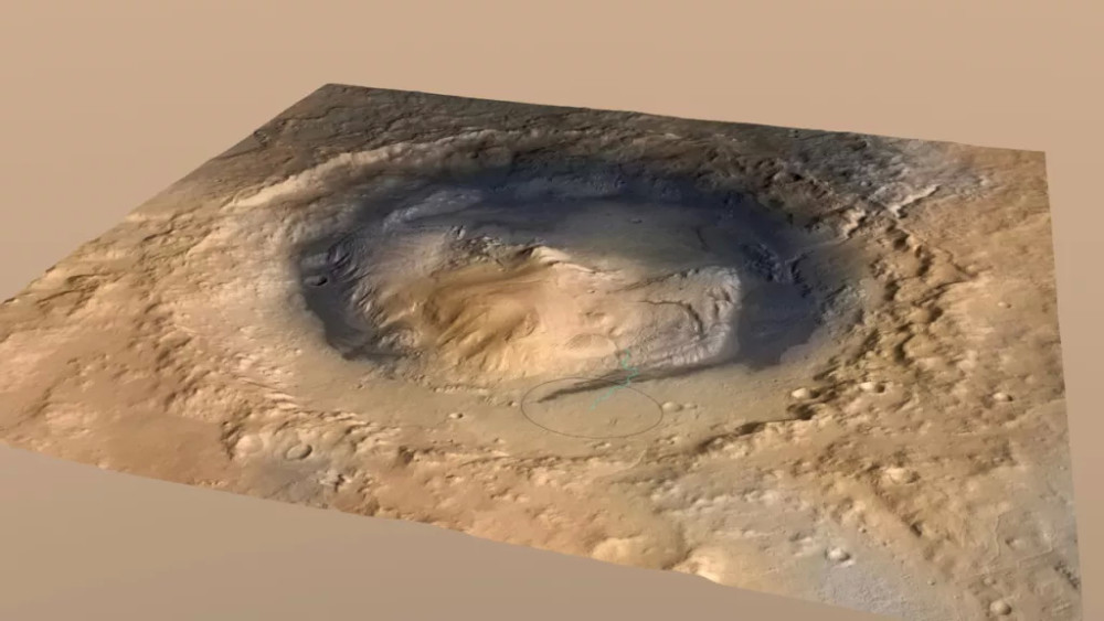 火星曾经足够潮湿,可以覆盖整个海洋表面,其水的含量达到陆地大西洋的