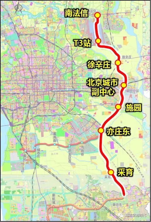 城际联络线二期终点站由南法信向北延伸至京沈高铁怀柔南站,计划今年