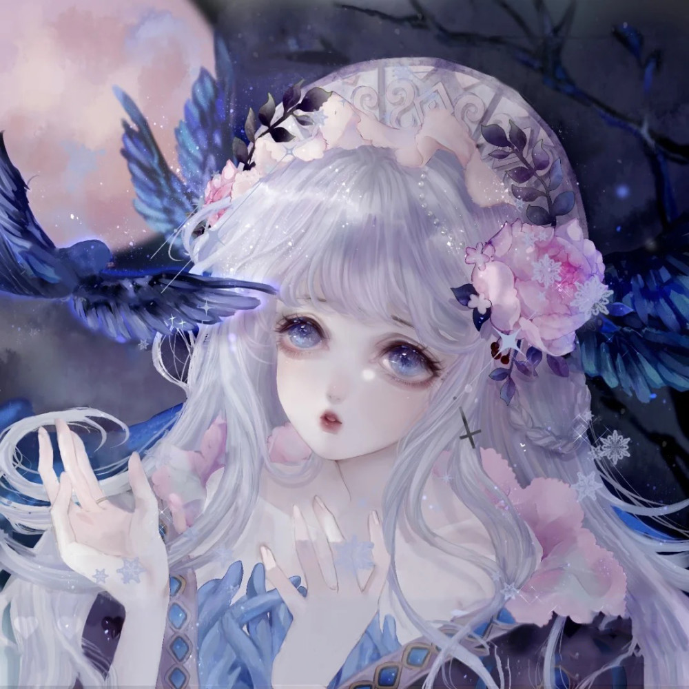 超好看的少女心头像,女生闺蜜头像