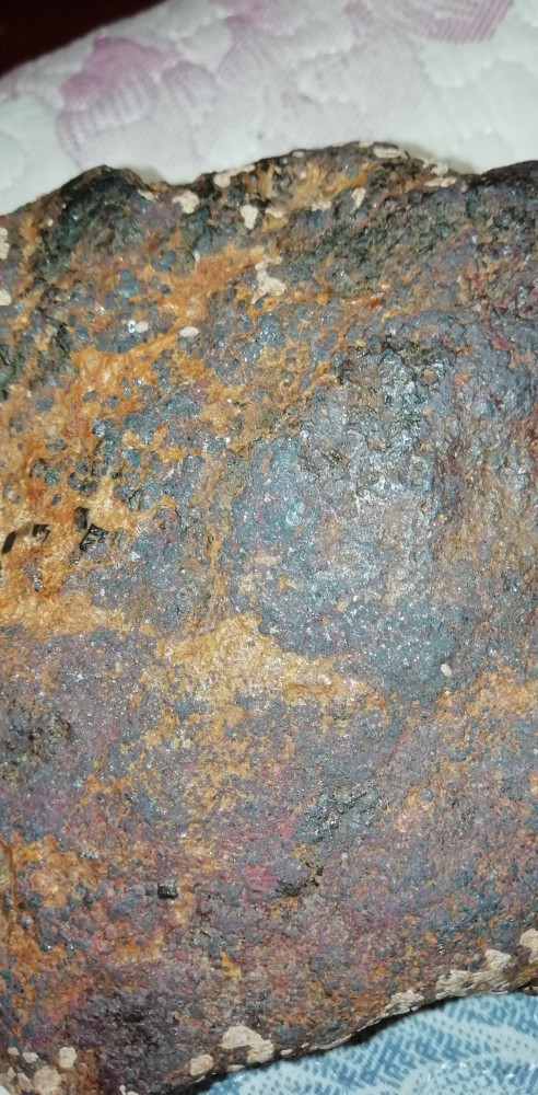 铁陨石,强磁性,发现地点:天津蓟县平宝路附近