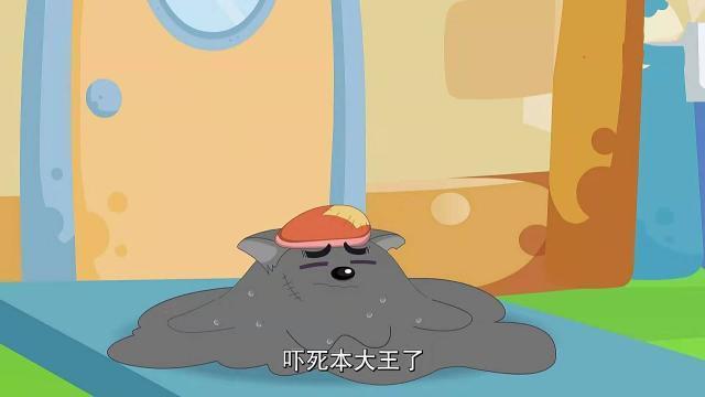 跨时空救兵中匪夷所思的穿帮镜头,口吐彩虹,喜羊羊玩笑过头