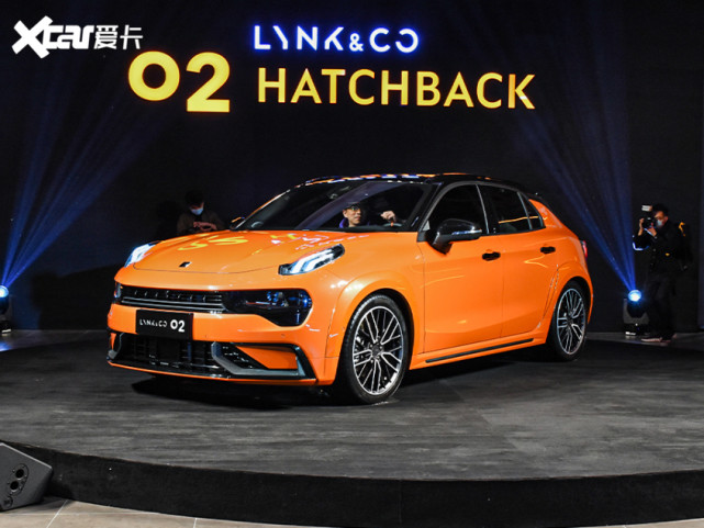 国潮钢炮来袭实拍领克02hatchback