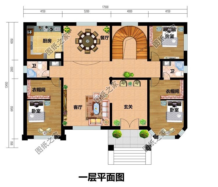 最新带地下室二层楼房设计图,主体20来万就能搞定,还在等什么呢
