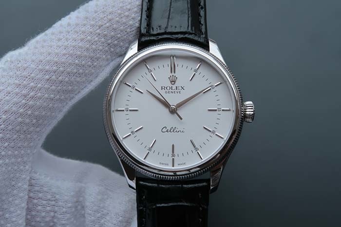 mks厂劳力士切利尼系列顶级复刻手表对比正品评测