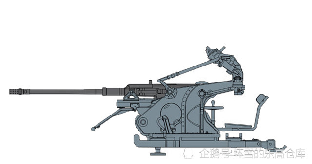 由于全冠选择的原型是flak30的炮座单装型号而非更常见的四联装,也没