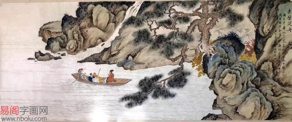 画家王刚,当代北宗山水画的代表人物 作品清雅素丽,古朴大气