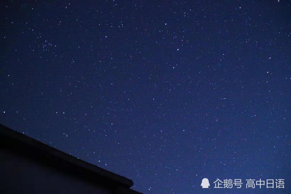 (山东光污染较低的星空实拍)