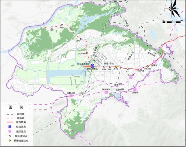 【仲恺一体化路网规划图【仲恺高速公路规划图【仲恺公共停车场