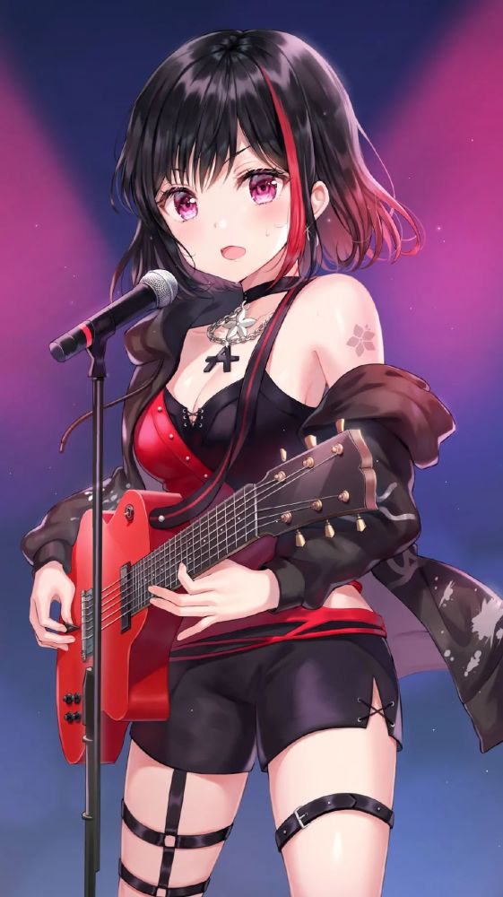 作品欣赏口嫌体正直的傲娇歌姬美竹兰壁纸特辑